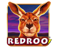 Red Roo slot game logo