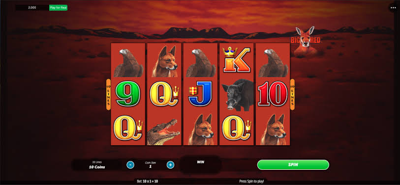 Max Bet Strategy for Big Red pokie